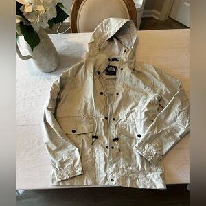 The North Face Light Grey Hooded Jacket
